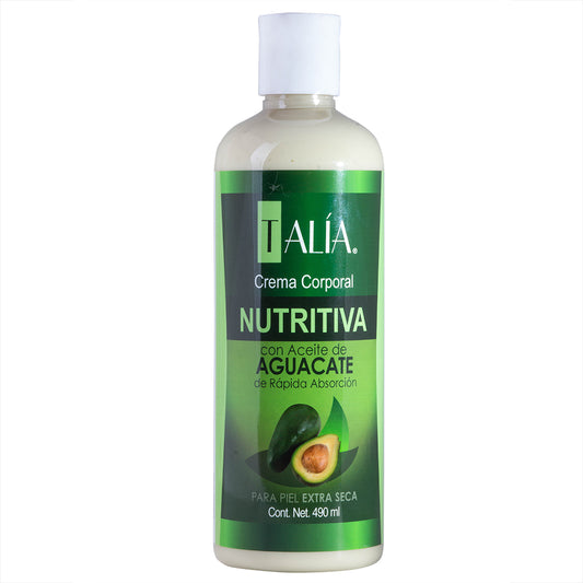 Crema Nutritiva de Aguacate